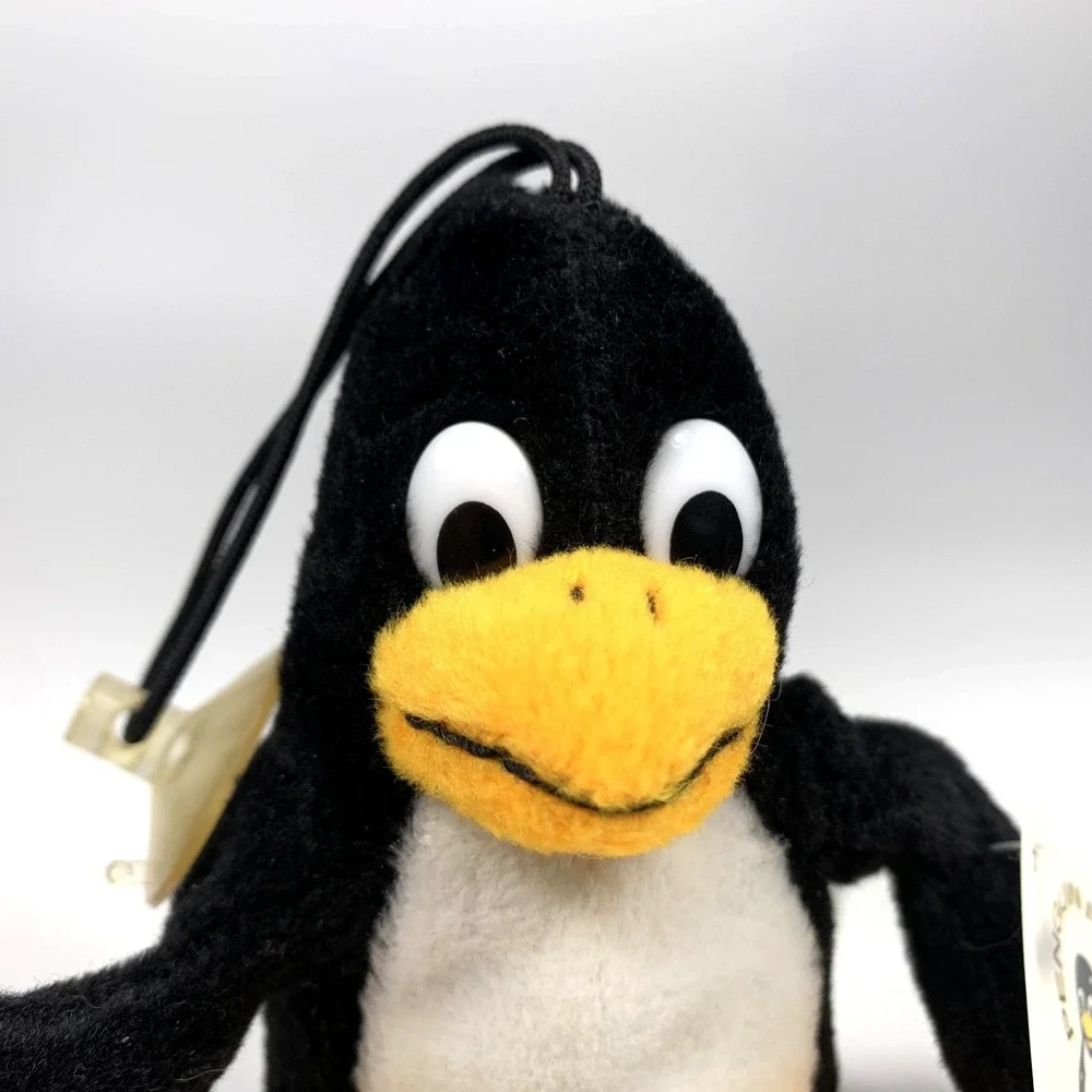Vintage Linux Tux Penguin Plush 6